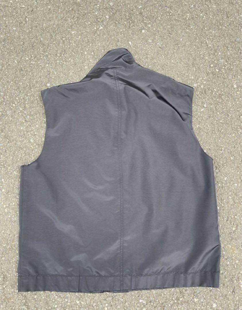vintage ナイロンベスト y2k ギミック テック 古着 sullen