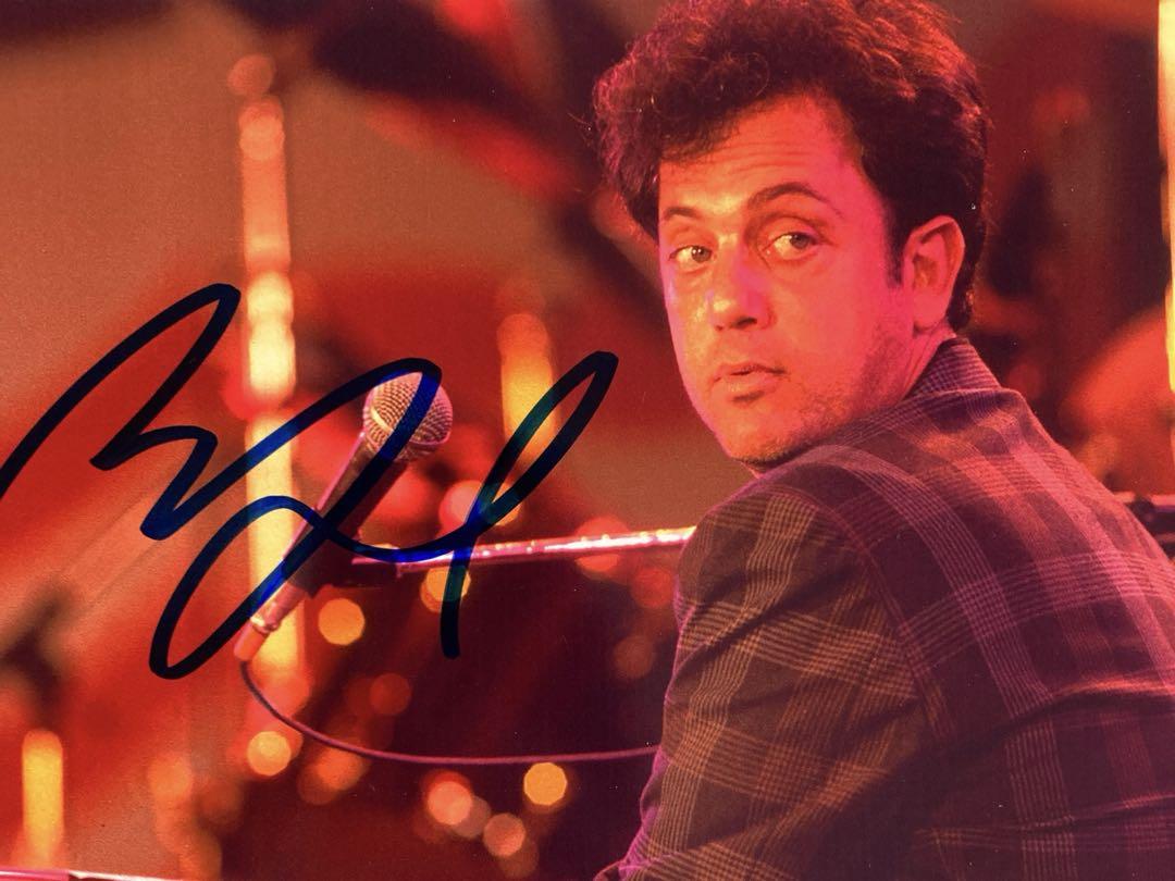 ビリー・ジョエル直筆サイン入り2Lサイズ写真…Billy Joel