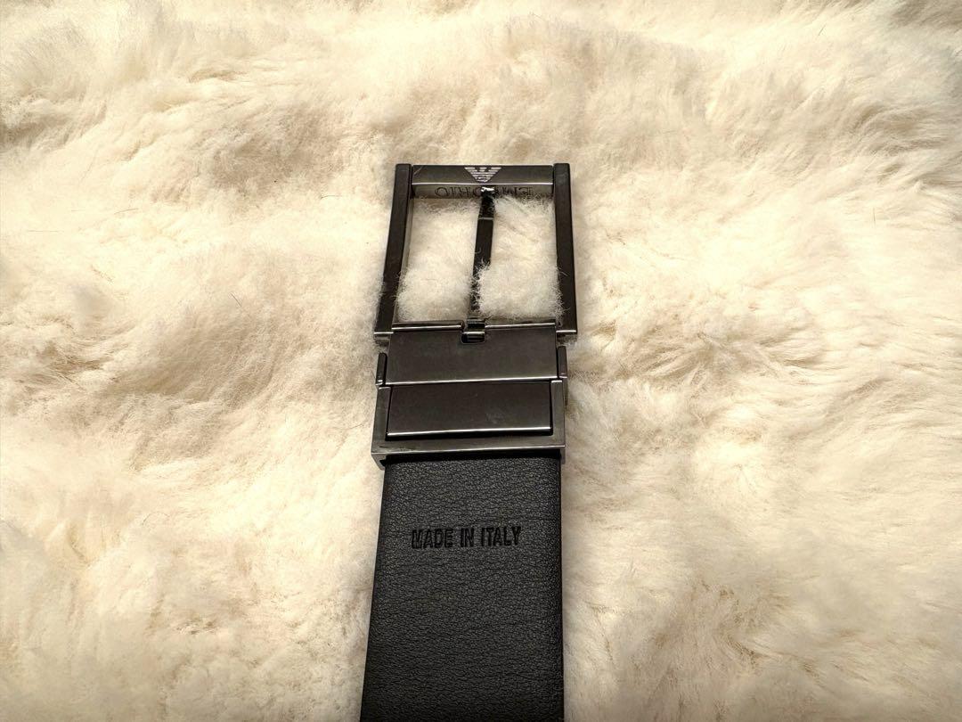 エンポリオARMANI メンズベルト　黒