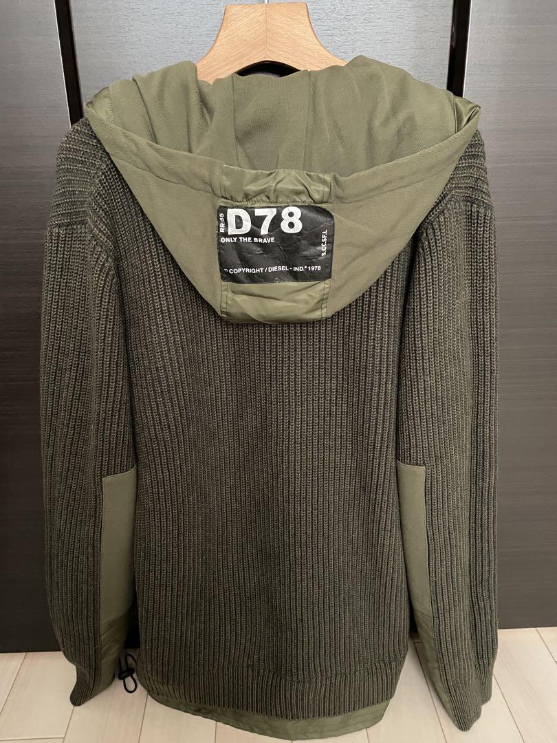 DIESEL ディーゼル　ニット　ブルゾン