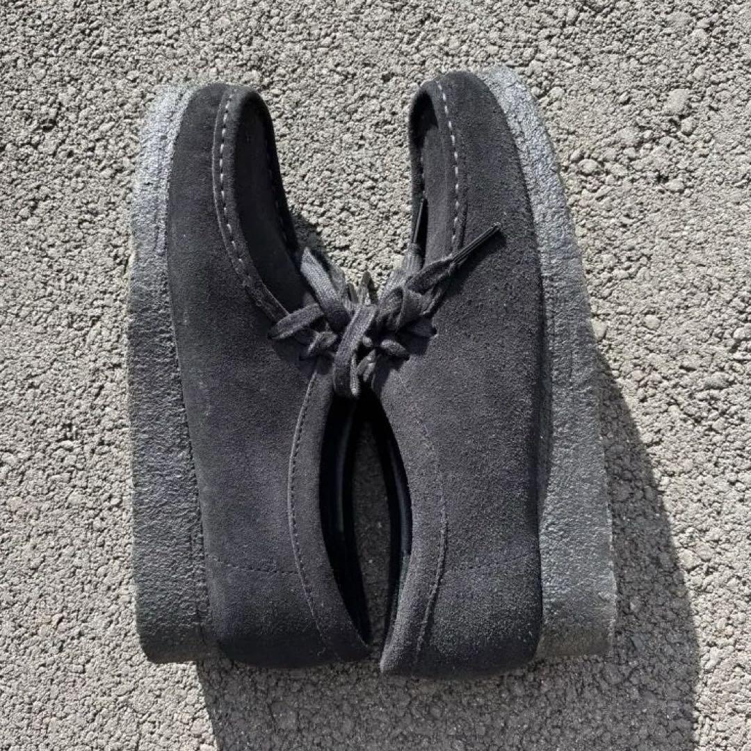 CLARKS ワラビー ブラック