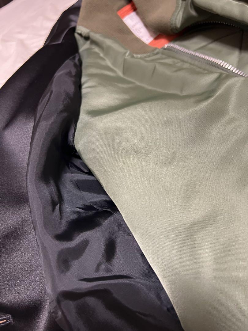 最終値下げ！！ sacai スーチング MA1 ジャケット