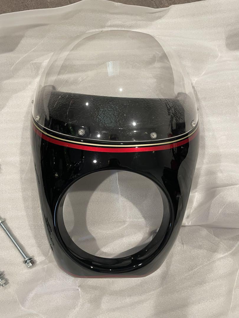 スペシャルオファ F800ST BMW サイドカウル 左右2枚(片方エンブレム無し) 青 パーツ