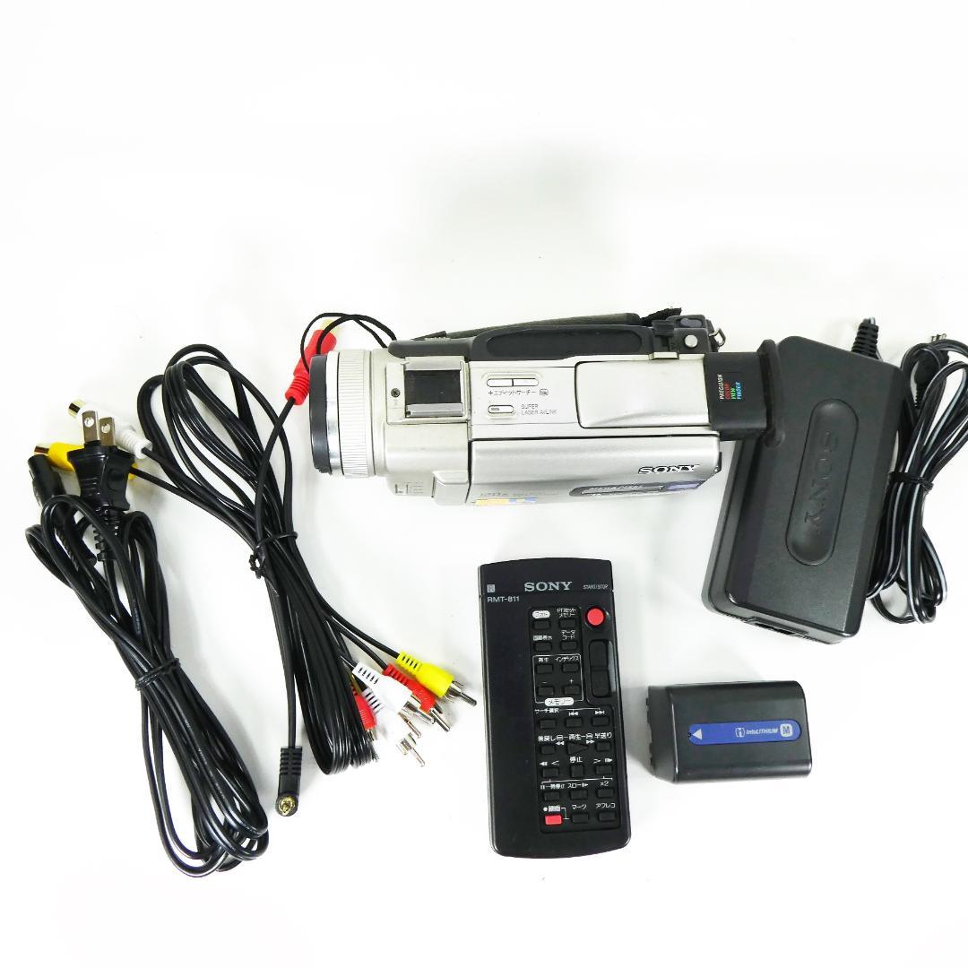 動作品 ソニー DCR-TRV20 MiniDV ビデオカメラ ダビングに最適!