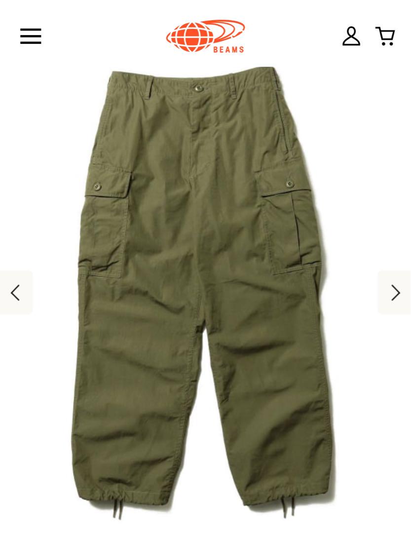 BEAMS PLUS MIL 6 Pocket 80/3 Ripstop カーゴ