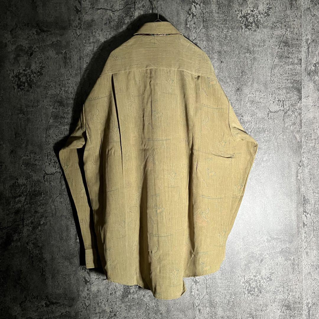 ヴィンテージ グリーングレー シングル ジャケット スラックス セットアップ