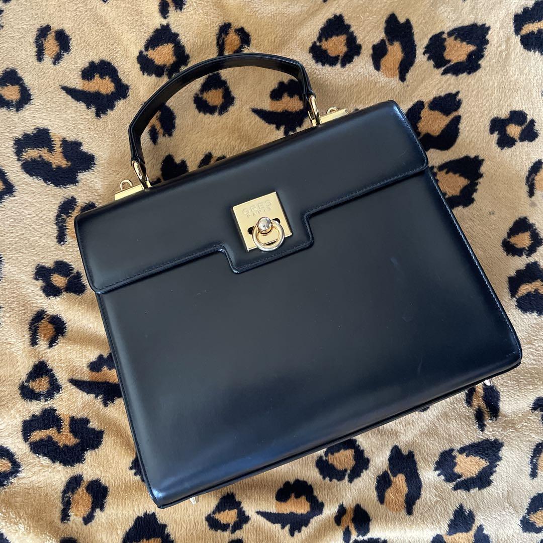 GRES PARIS レザー　ハンドバック