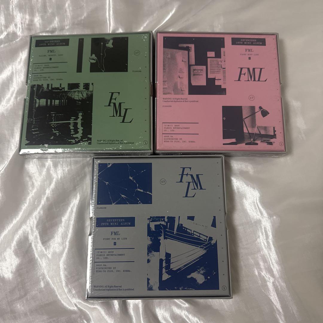 SEVENTEEN FML アルバム 3枚セット