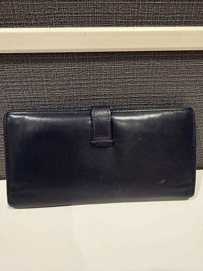 【正規品】HERMES ブラック 長財布 べアン
