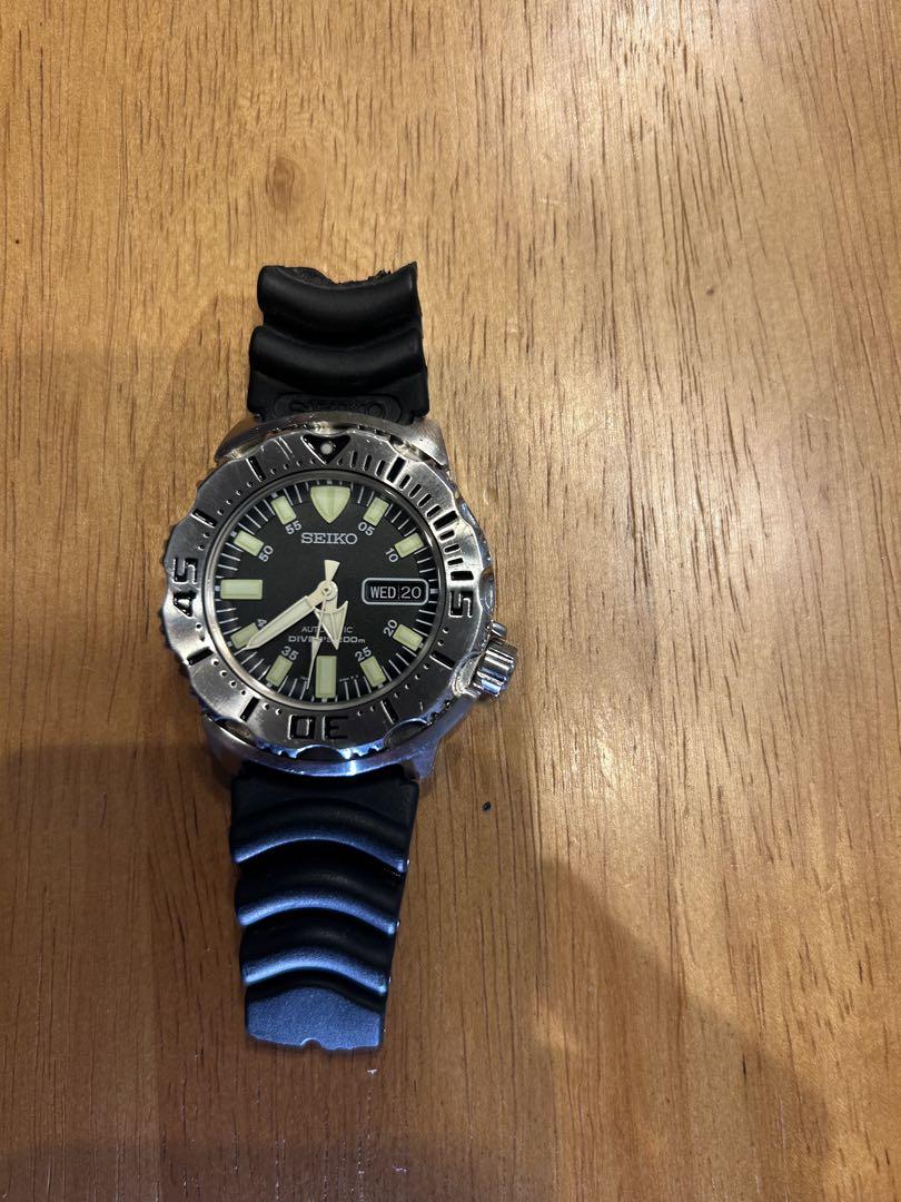 希少！ SEIKO セイコー ブラックモンスター ダイバー 7S26-0350