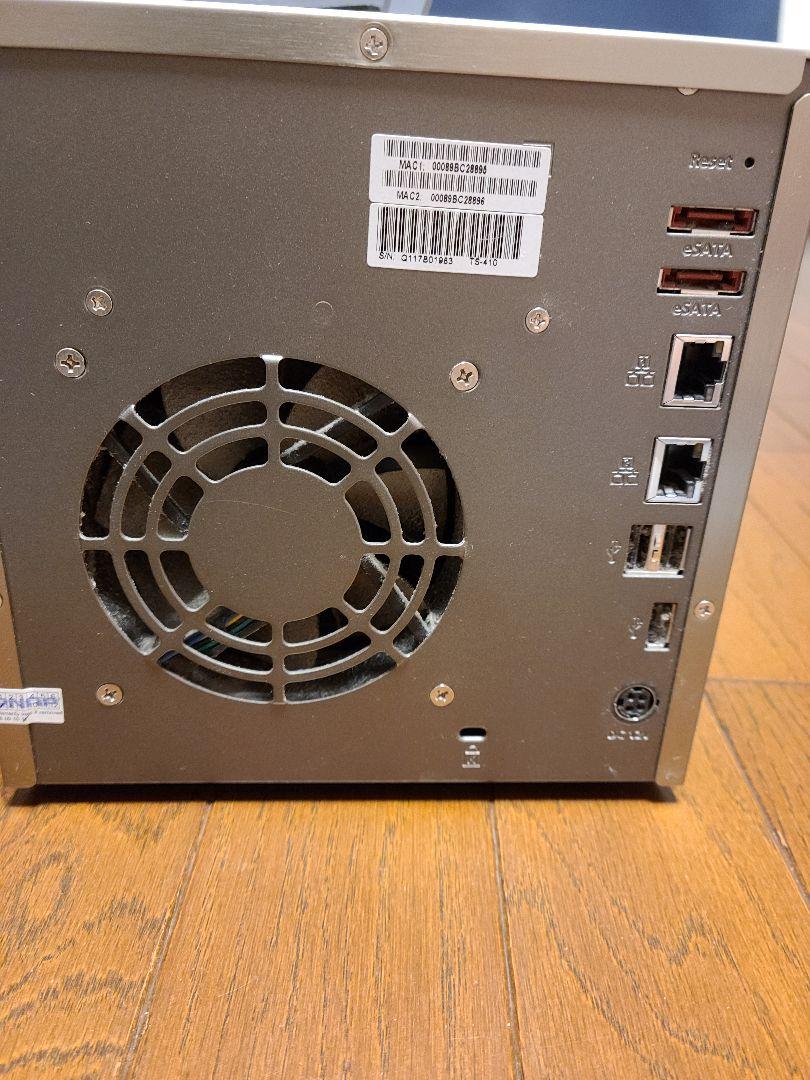 豊富な格安 QNAP 4ベイNAS jx1ho-m56367015219 TS-410 セール得価