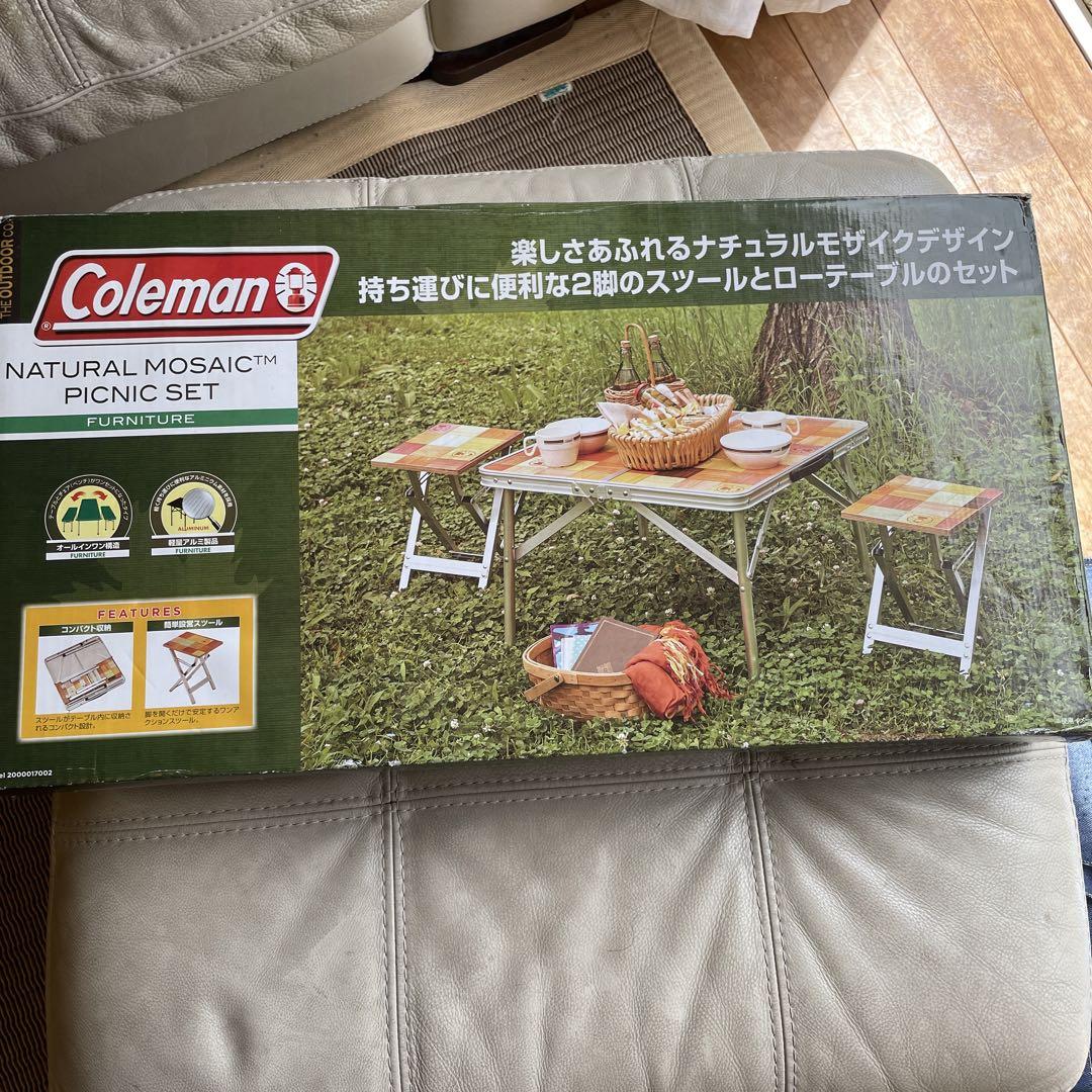 Coleman わざとらしい ナチュラルモザイクピクニックセット