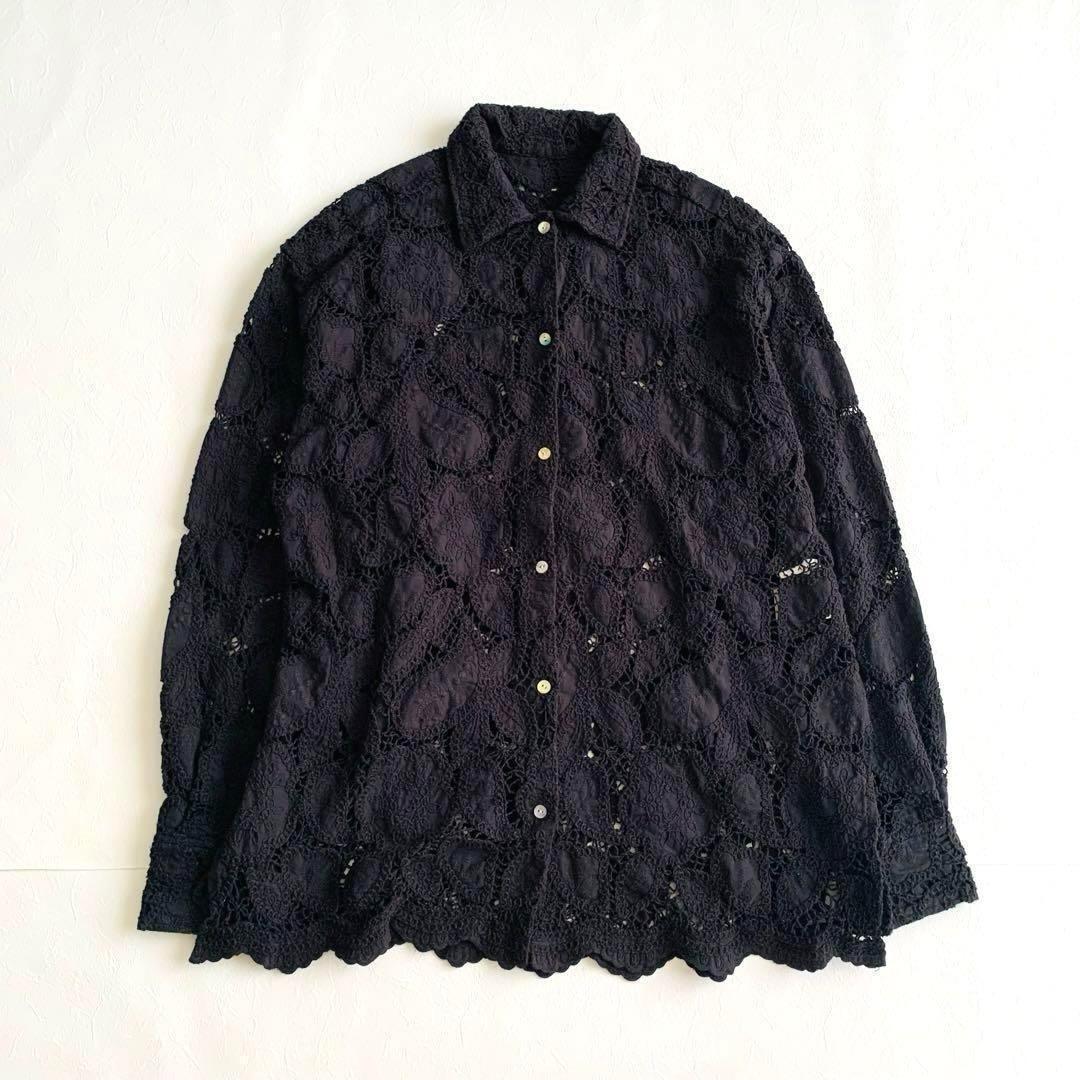 【美品】Ameri VINTAGE LIKE CODE LACE SHIRT 【美品】Ameri VINTAGE LIKE CODE LACE SHIRT