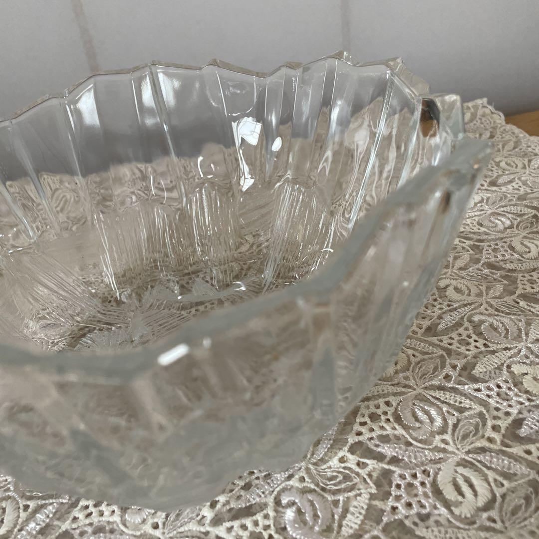菓子器ガラス茶道具