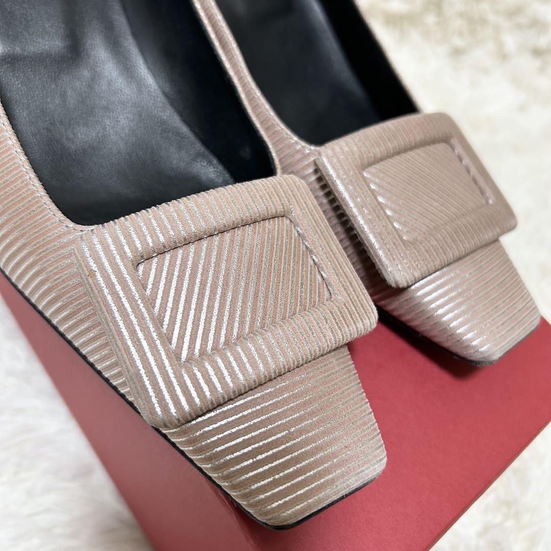 【美品】Roger Vivier ロジェヴィヴィエ パンプス 37ハーフ