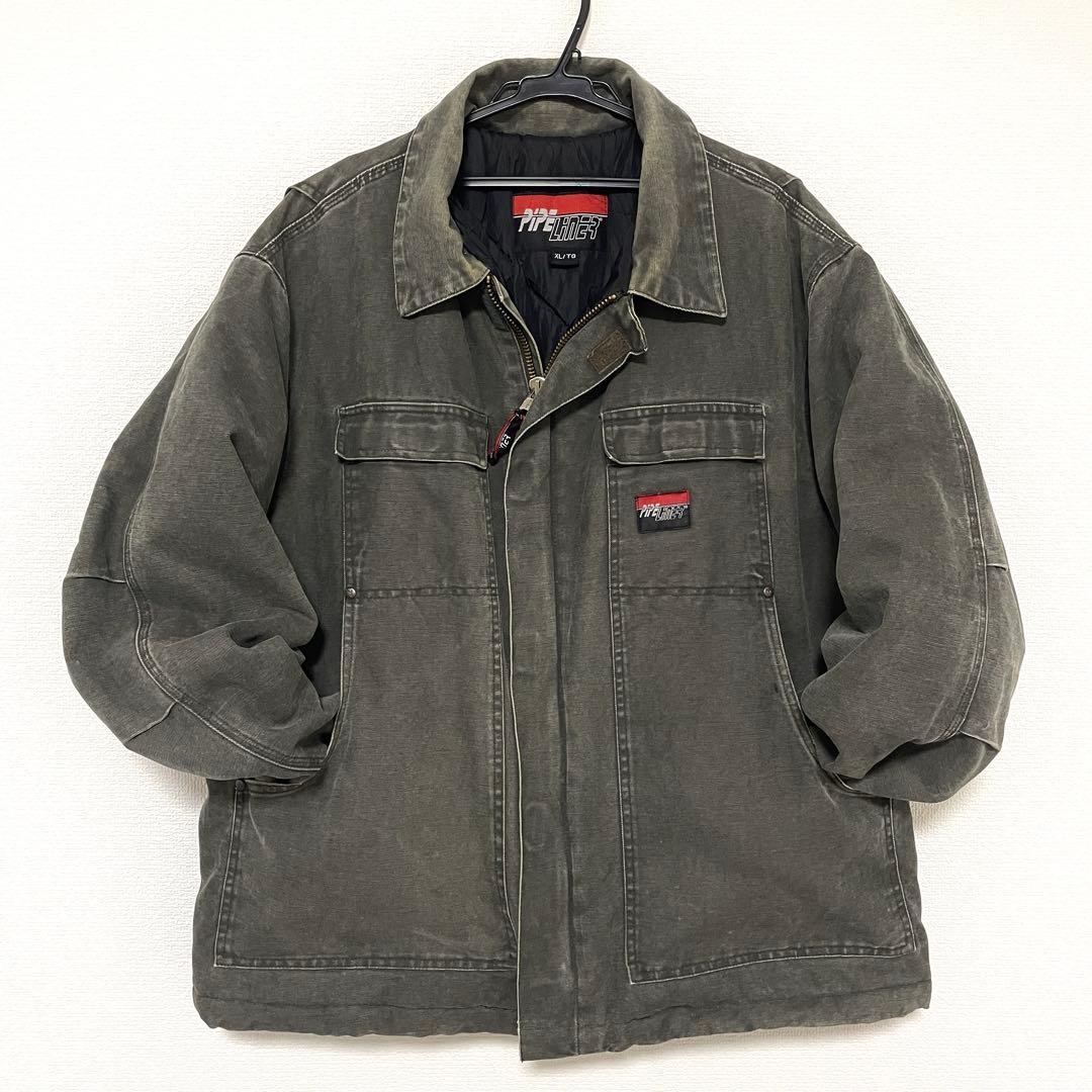 ダック地ジャケット ジャンパー XL