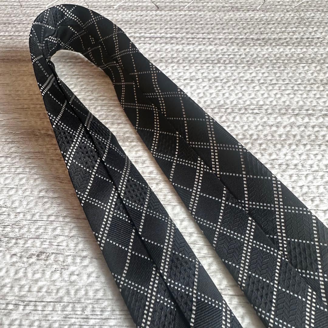 極美品BURBERRY LONDONバーバリーロンドンユーズドブラックチェック柄