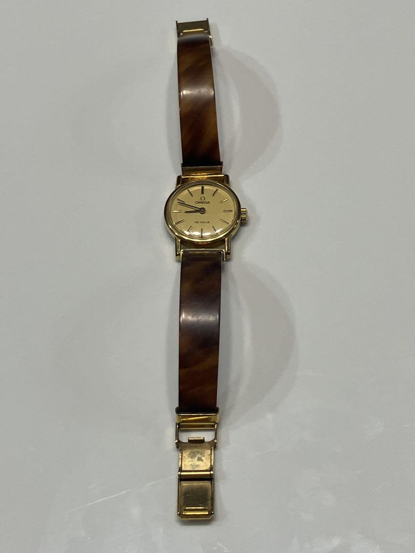 OMEGA DE VILLE 手巻き時計 ゴールド