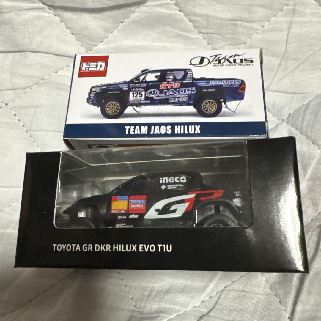 未開封 トミカ TEAM JAOS トヨタ ハイラックス ラリーカー トミカ TEAM JAOS トヨタ ハイラックス ラリーカー - メルカリ