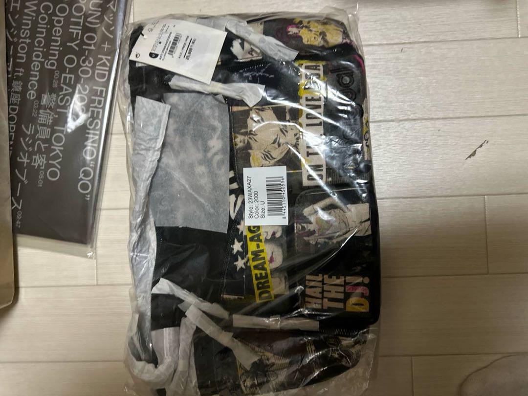 ©️ デシグアル Desigual ニュースペーパー キャンバスマキシバッグ