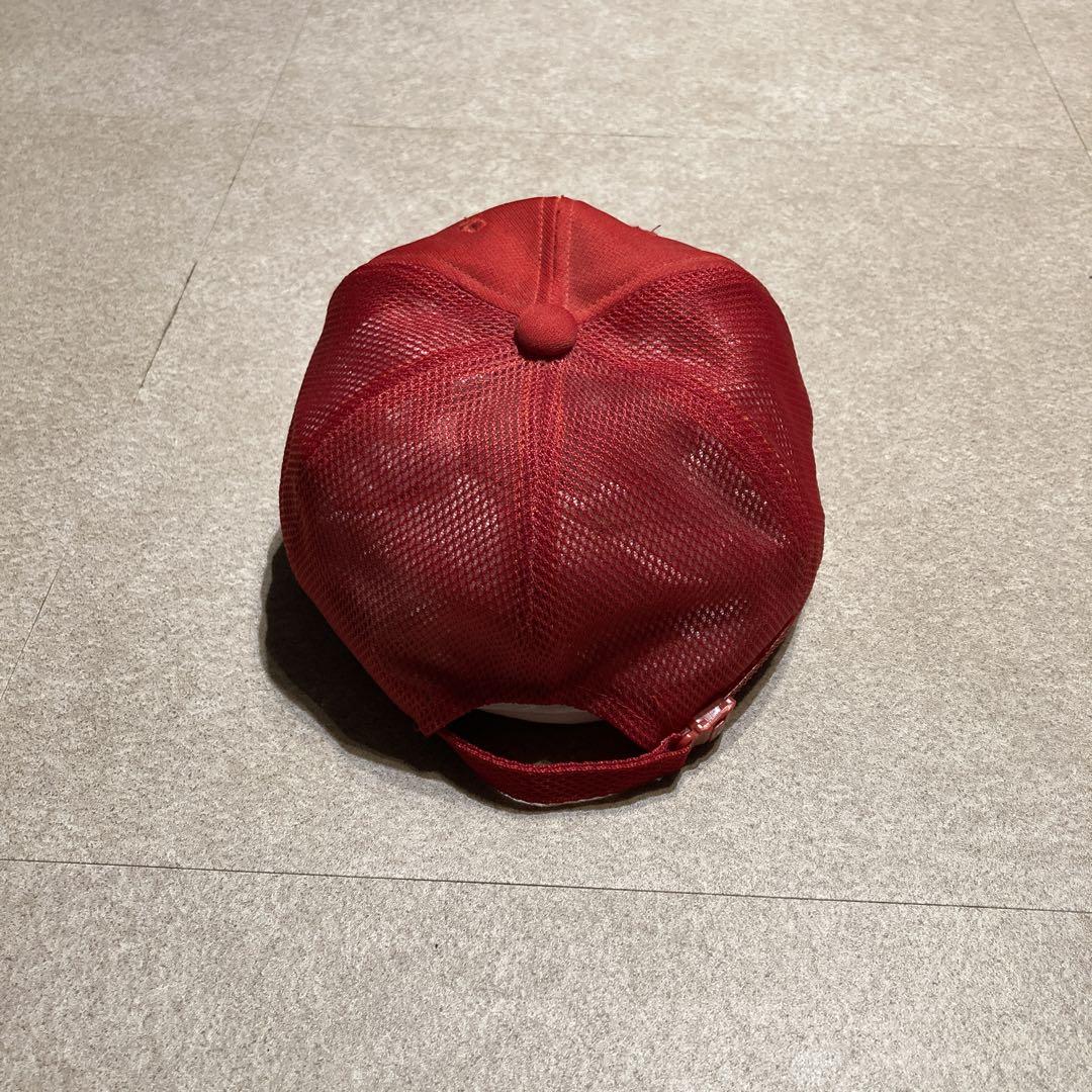 大学 割引 広島カープ メッシュキャップ サイン入り ビンテージ 帽子 cap 応援グッズ