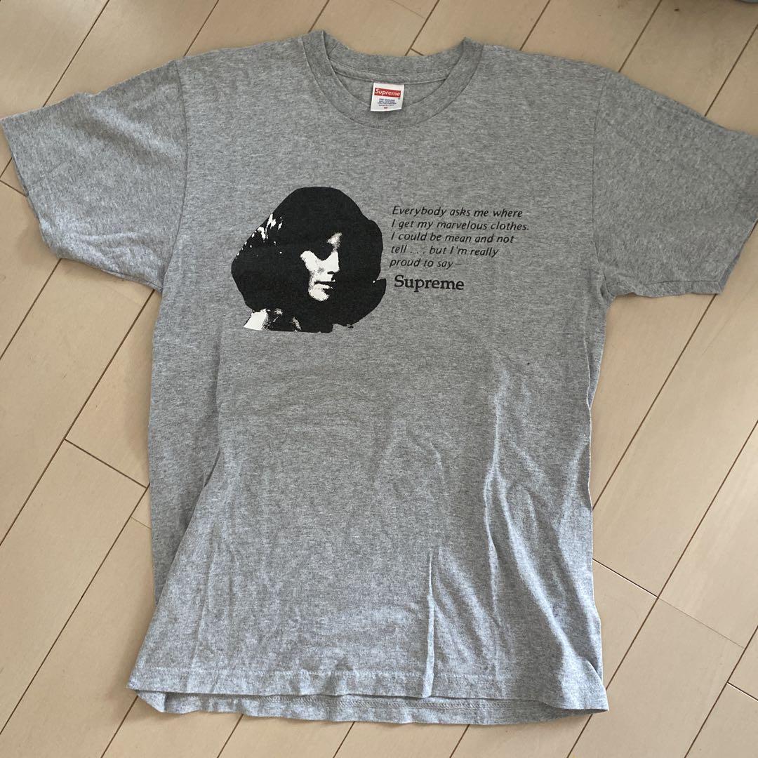 Supreme グレー Tシャツ Mサイズ 美品Supreme グレー Tシャツ Mサイズ - メルカリ