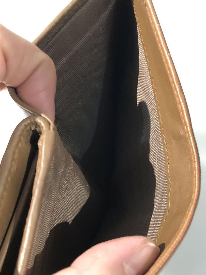 s830 PRADA ベージュ 二つ折り財布 プラダ