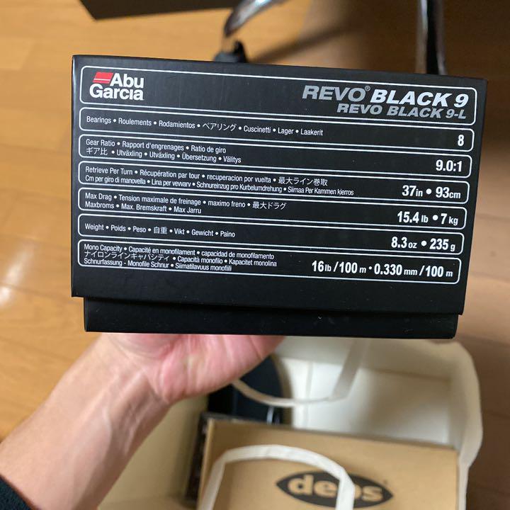 超激得人気 アブガルシア Abu Garcia REVO BLACK9 left mHqNP-m56375195723 新品超激安