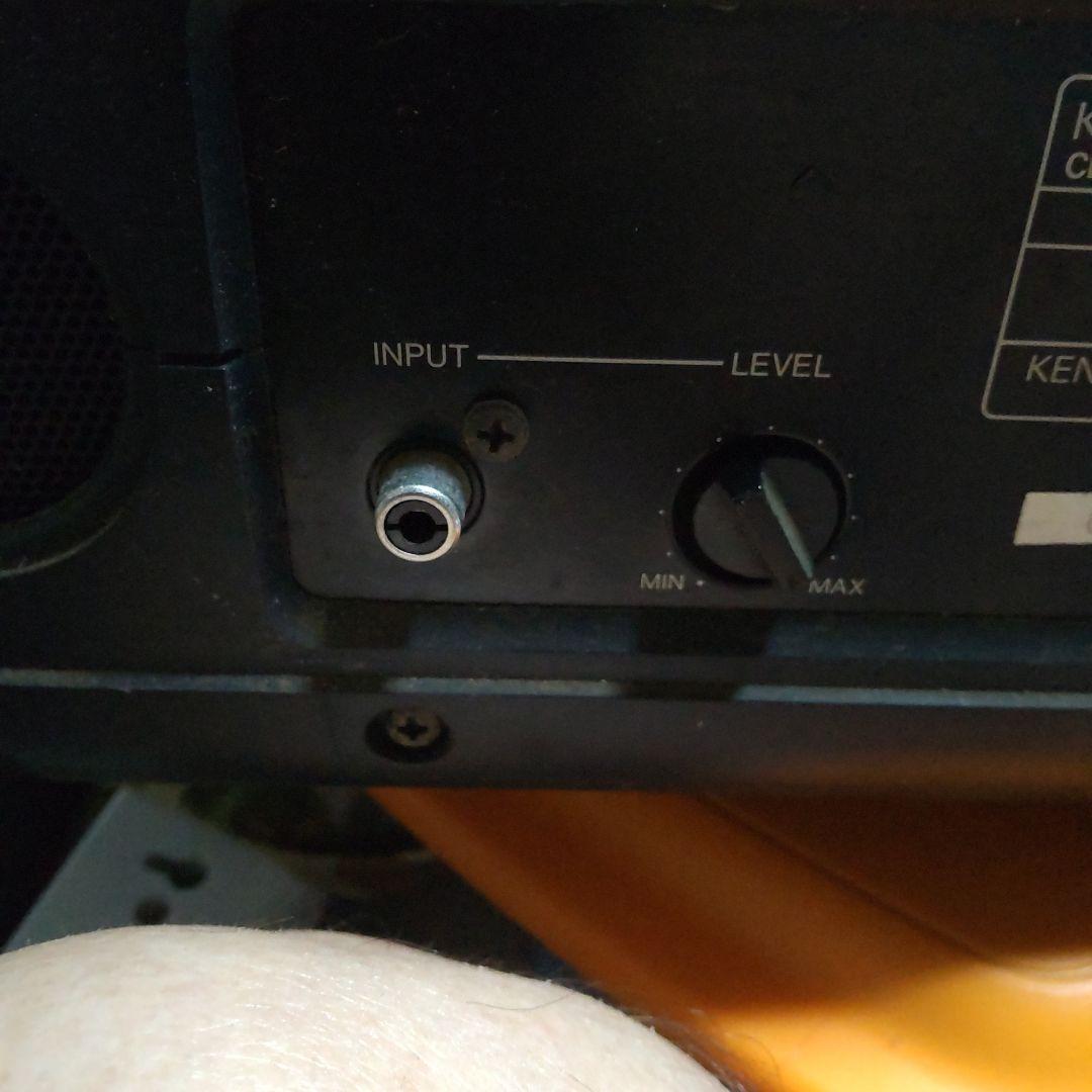 KENWOOD ウーファー ブラック　CS-７作動品 KENWOOD ウーファー ブラック CS-7作動品 その他