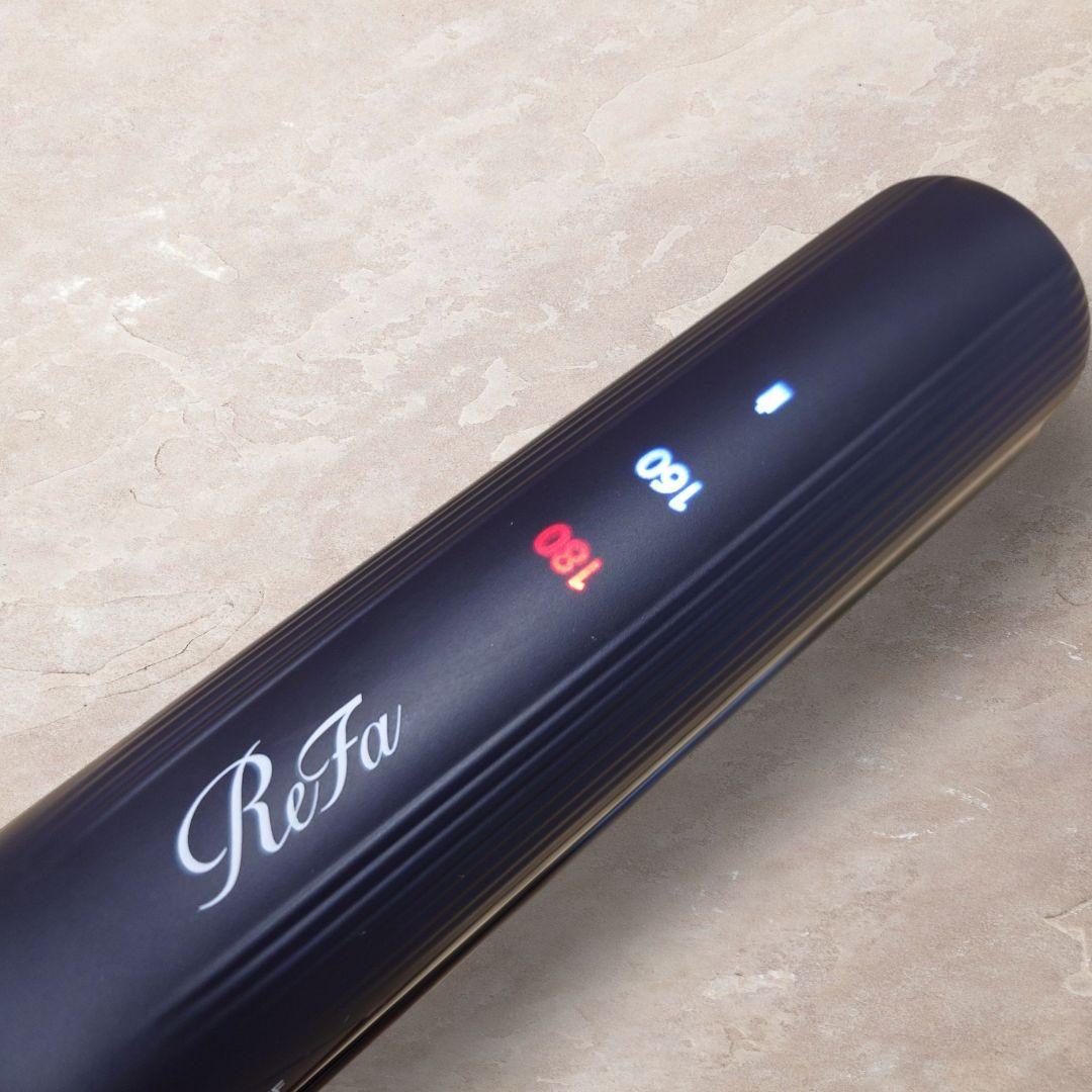 【最終価格】リファ ブラック フィンガーアイロン RE-AI03A ReFa