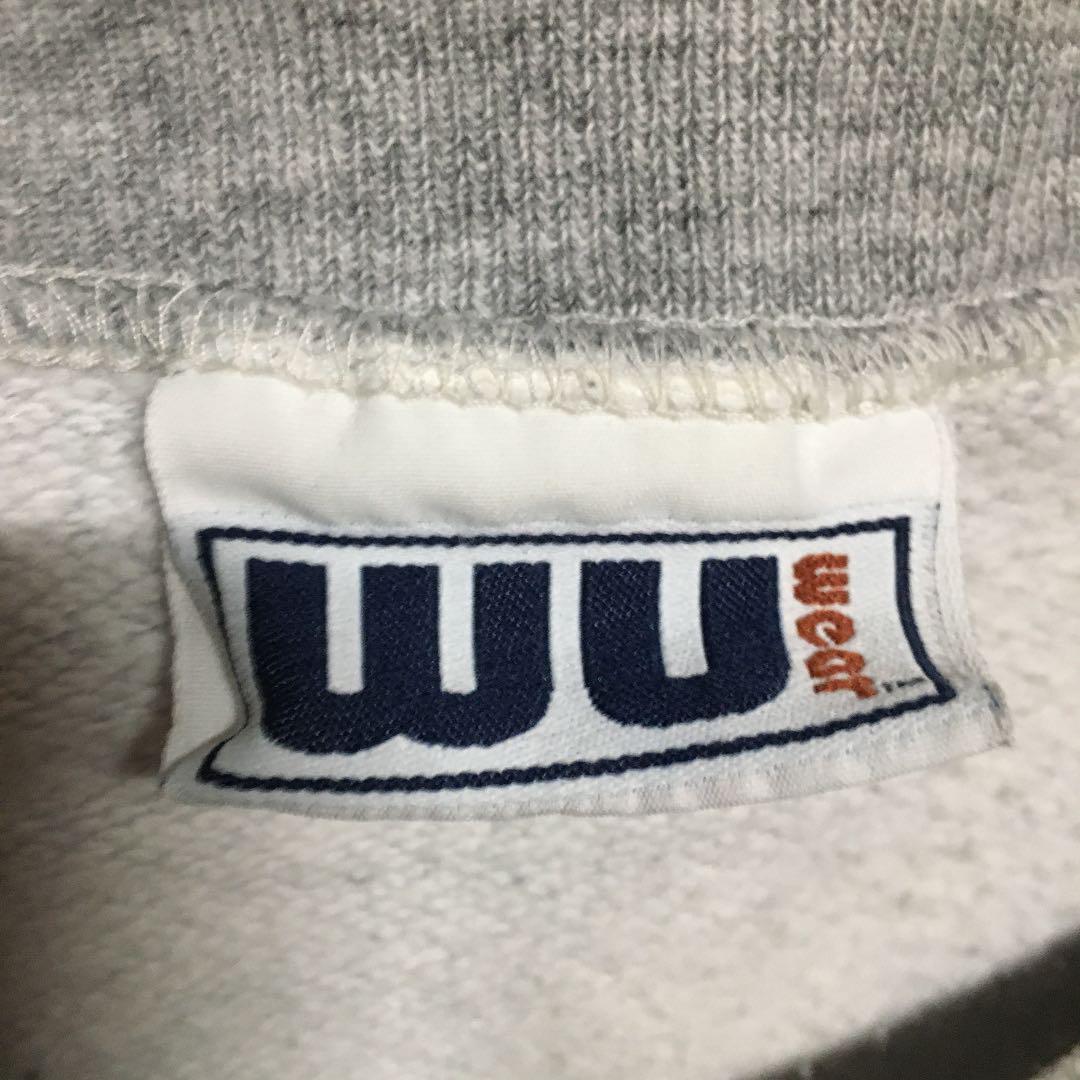 定番人気お得 90's ビンテージスウェット 美品 US Lサイズ dbl0n-m56381006321 wu wear 当時モノ 定番限定SALE