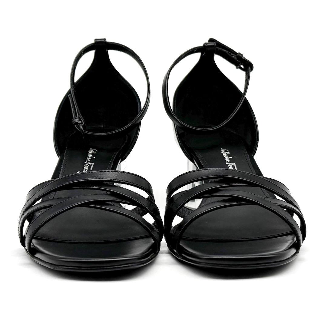 未使用 Salvatore Ferragamo ミラーヒール サンダル 6.5 未使用 Salvatore Ferragamo ミラーヒール サンダル 6.5 - メルカリ