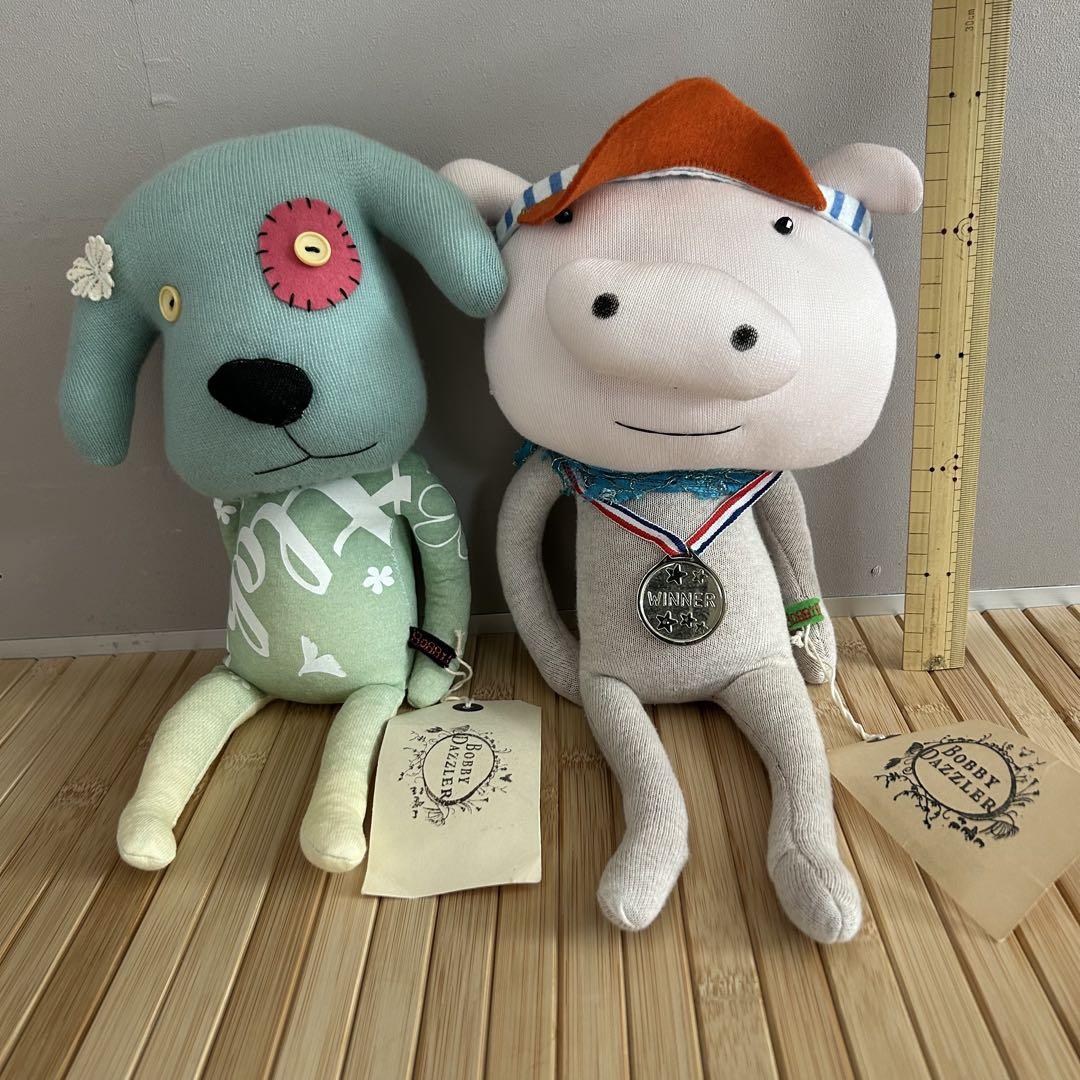 ボビーダズラー BOBBY DAZZLER 犬　ぶた　ぬいぐるみ