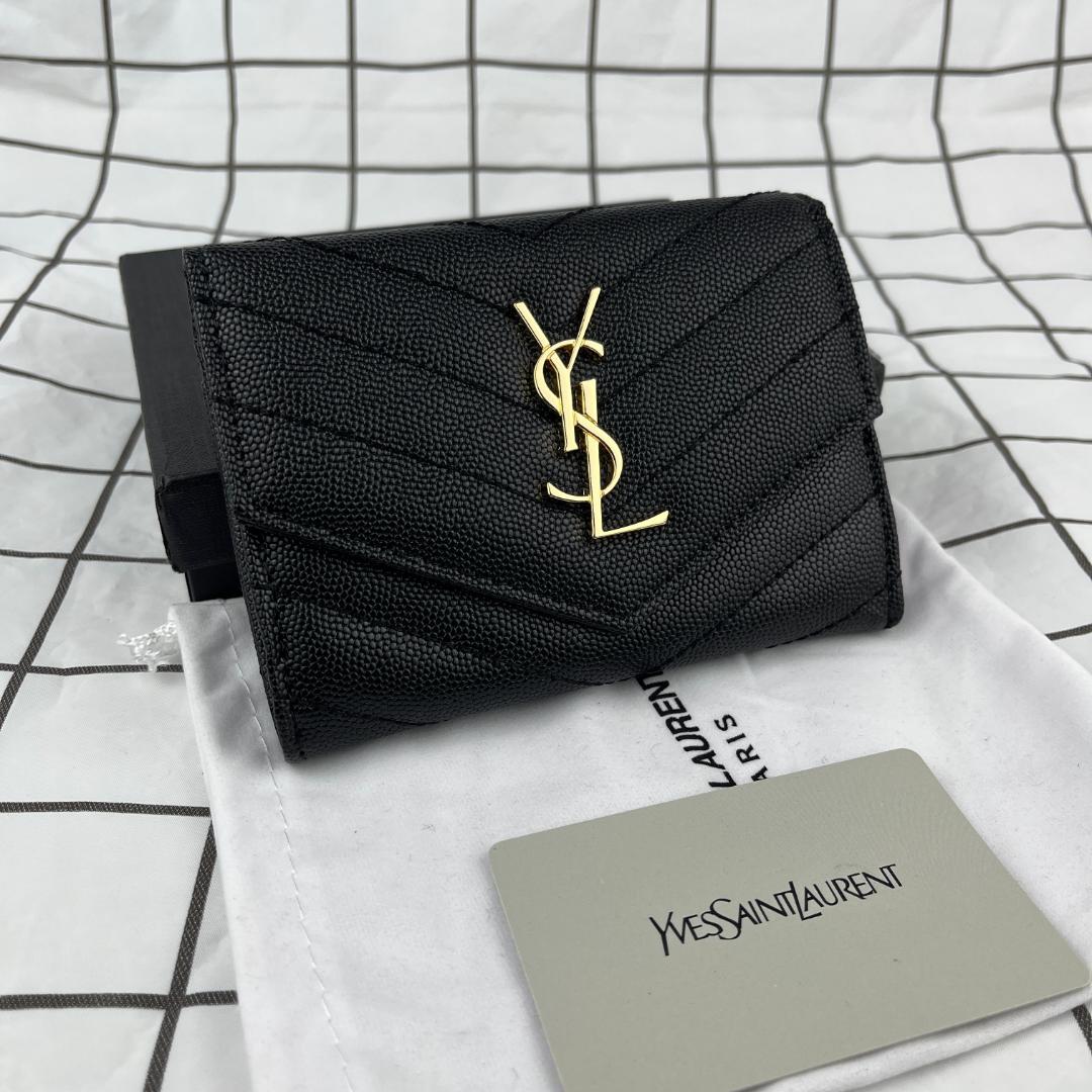 サンローラン 二つ折り財布 小銭入れ