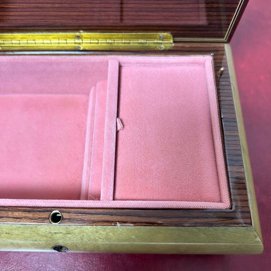 REUGE　リュージュ　オルゴール　　イタリア製　宝石箱　レトロ REUGE リュージュ オルゴール イタリア製 宝石箱 レトロ