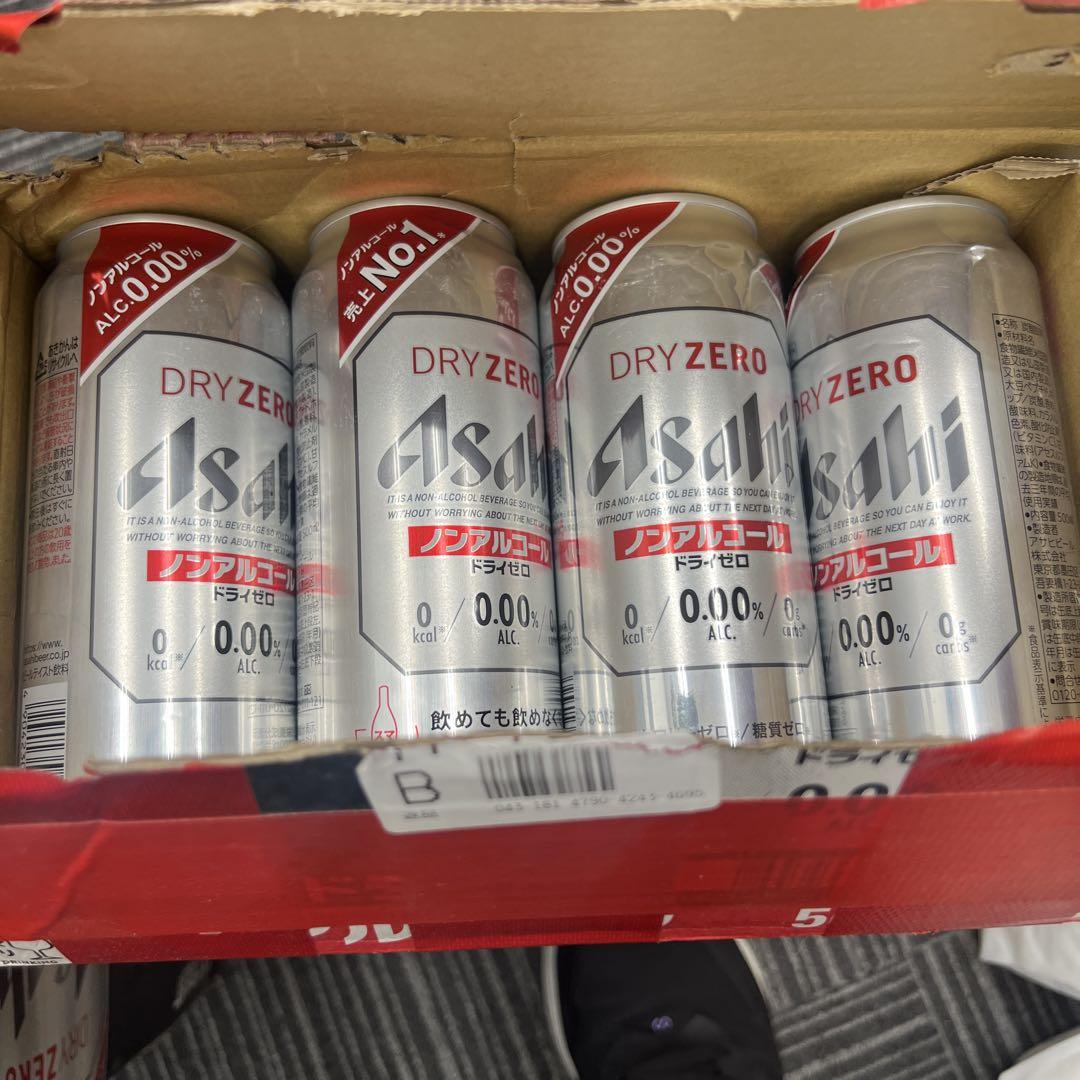 アサヒ ドライゼロ 500ml 缶 2ケース（計４7本）