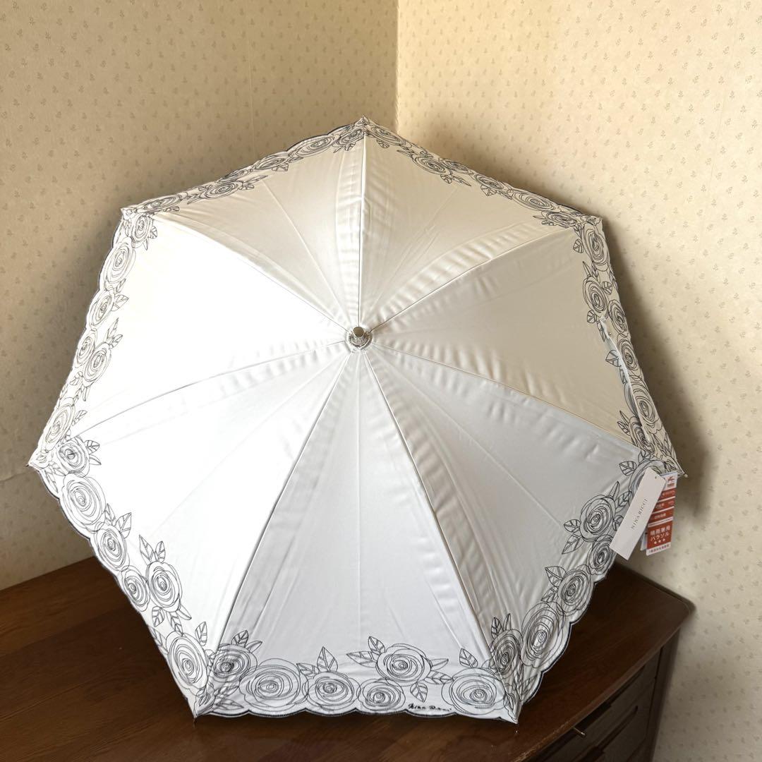NINA RICCI - 新品☆ニナリッチ 晴雨兼用 折りたたみ日傘 1級