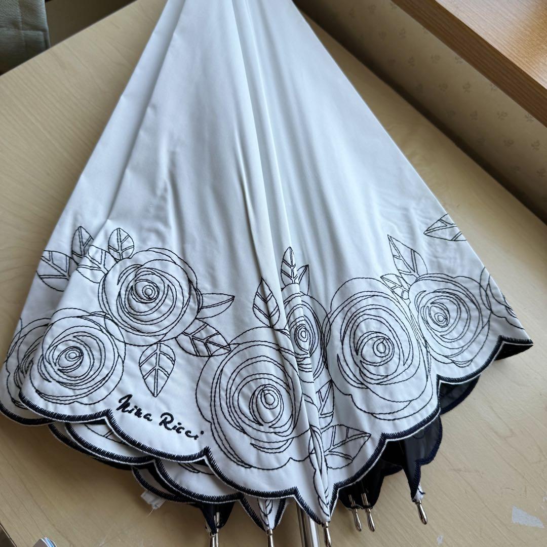 NINA RICCI - 新品☆ニナリッチ 晴雨兼用 折りたたみ日傘 1級