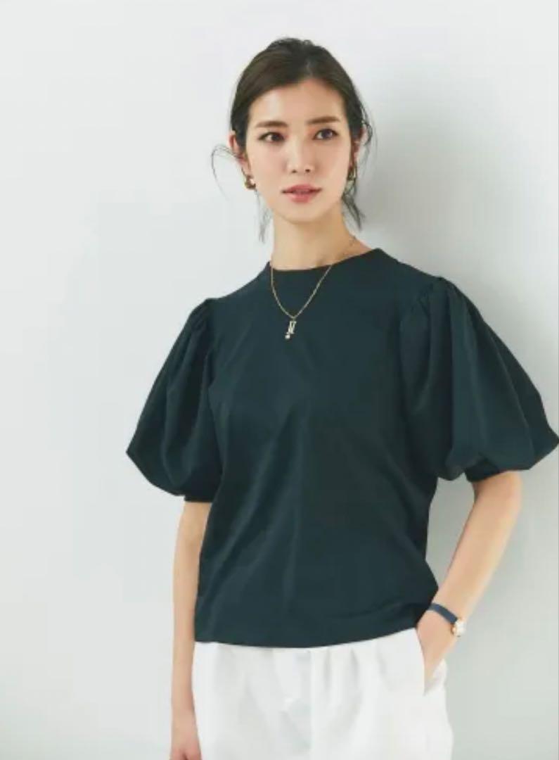 seven ten by miho kawahito バルーンスリーブTシャツ