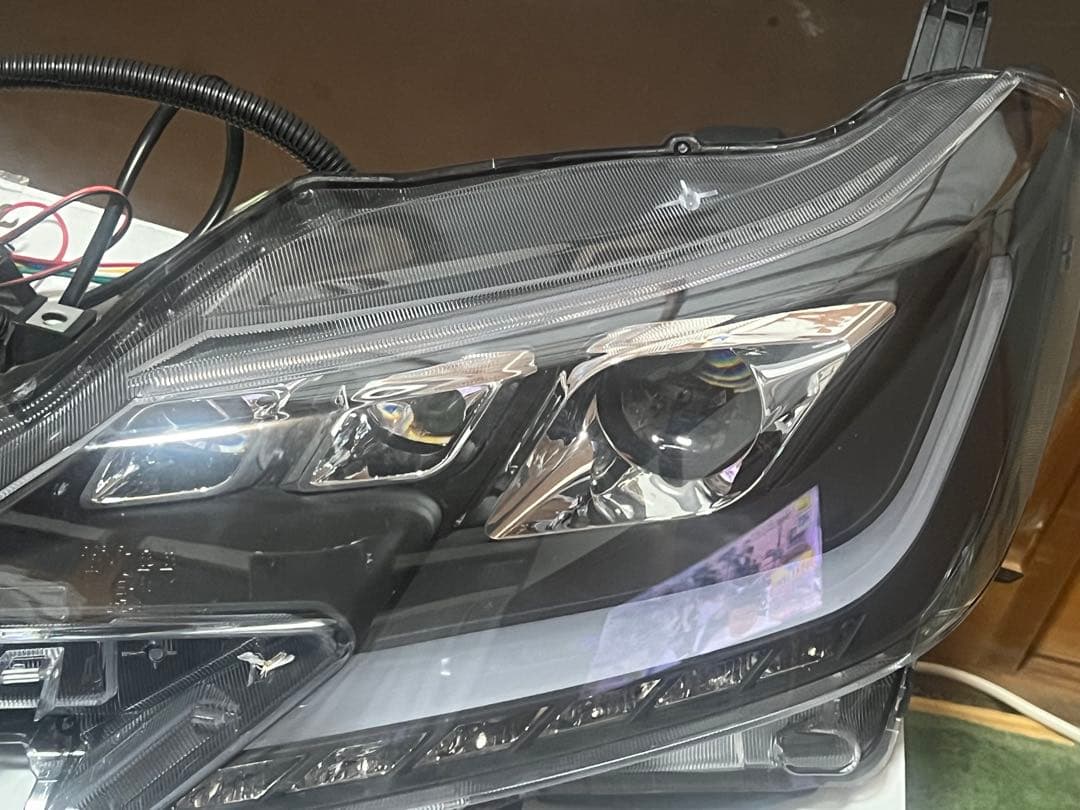 130マークX/BRASH3眼カラーアイヘッドライト