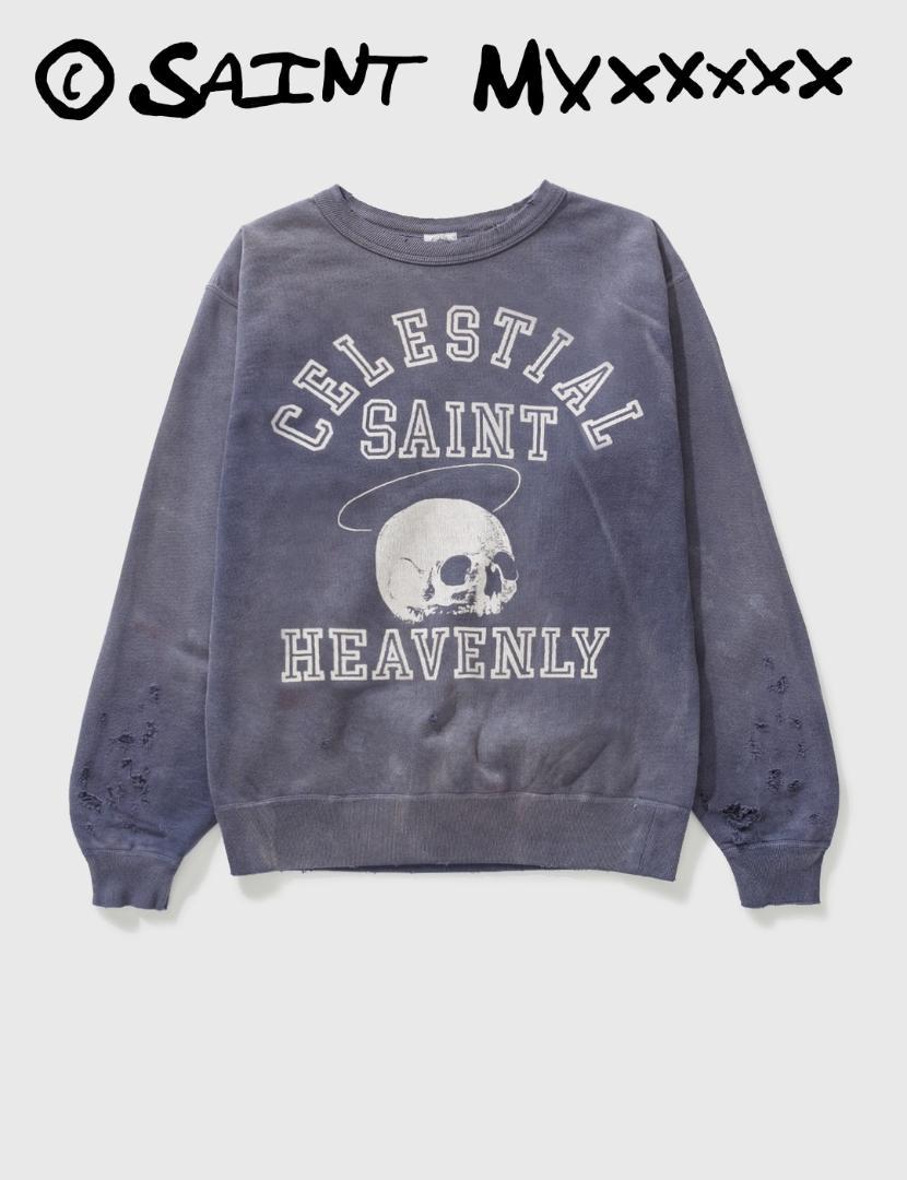 SAINT MICHAEL SAINT スカル スウェットシャツメンズ MICHAEL スウェットシャツ SAINT MICHAEL SAINT スカル スウェットシャツメンズ MICHAEL スウェットシャツ