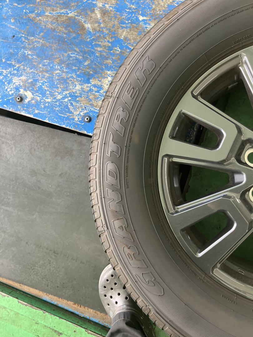 ランクル250 265/65R18 タイヤ・ホイールセット 4本