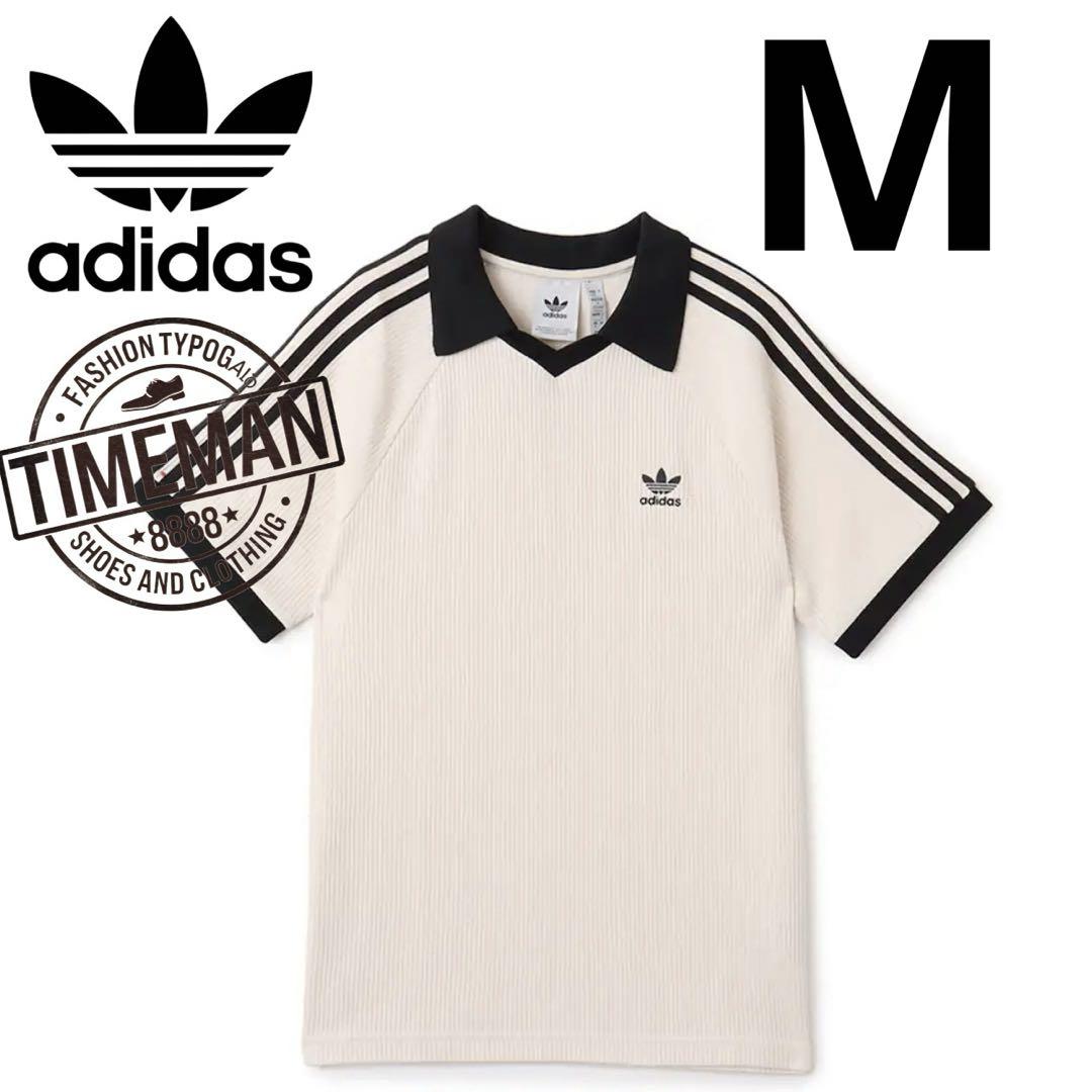 新品　adidas ワッフル ポロシャツ 国内正規品 size M