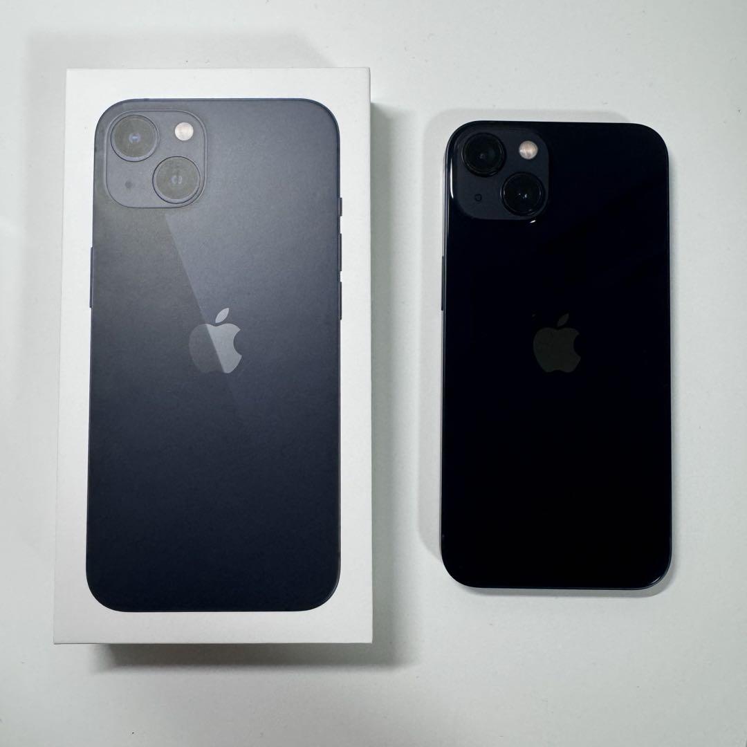 美品 iPhone13 128GB ミッドナイト SIMフリー