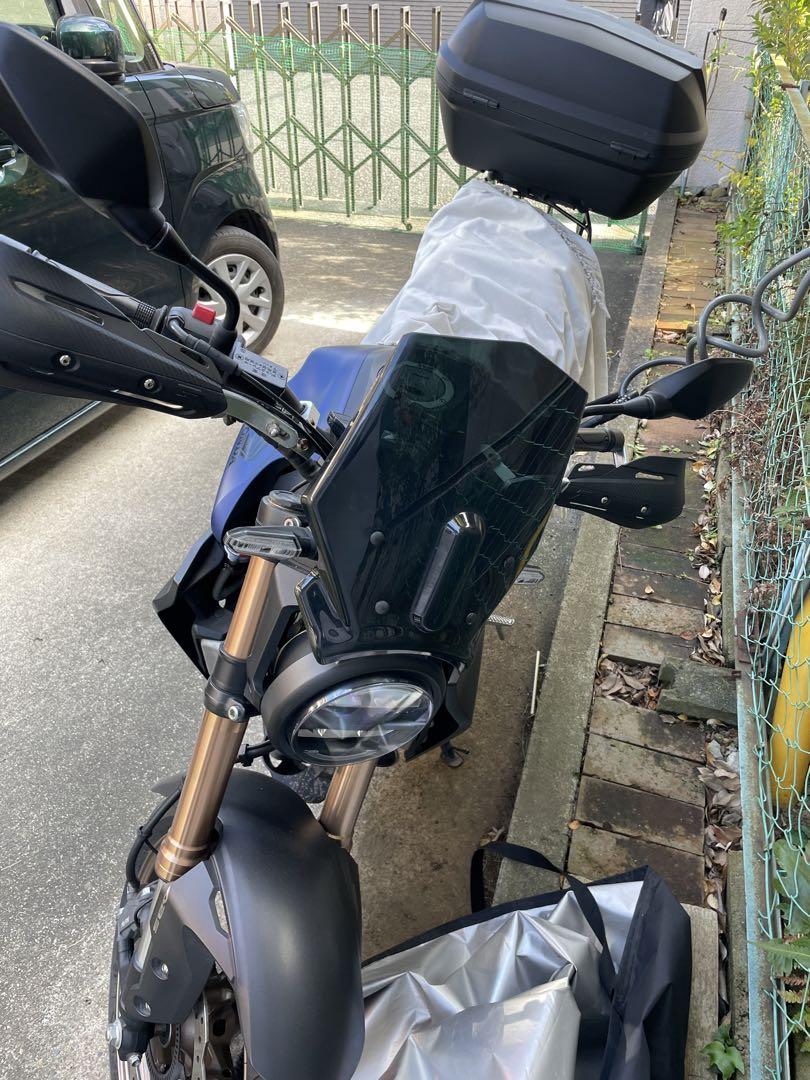 CB250R パーツセット　風防　ウィンドスクリーン　ナックルハンドガード　防寒