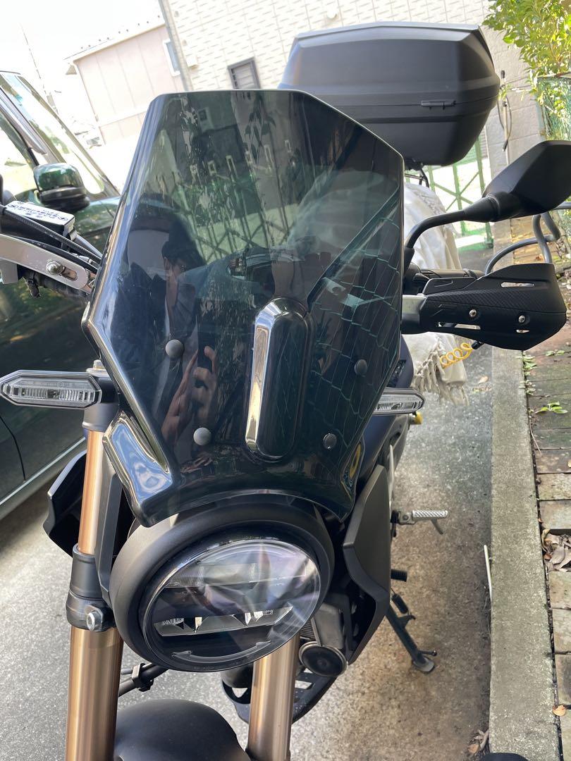CB250R パーツセット　風防　ウィンドスクリーン　ナックルハンドガード　防寒