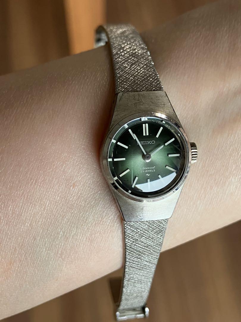 オールドセイコー SEIKO 1140-0160WGP手巻き時計レディース