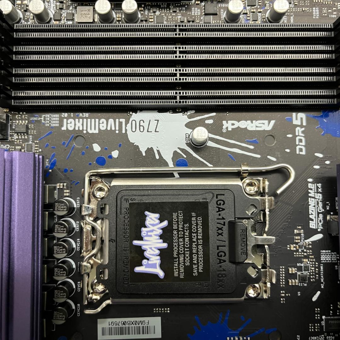 新品　ASRock Z790 LiveMixer　Z790マザーボード