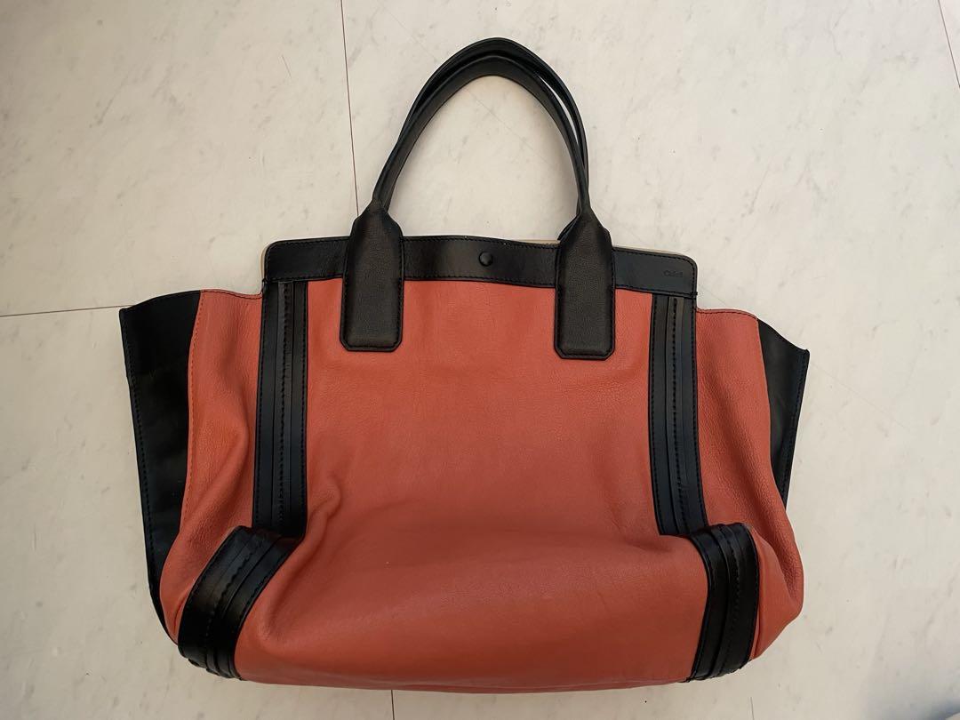 Chloé クロエ アリソン レザー トートバッグ ハンドバッグ
