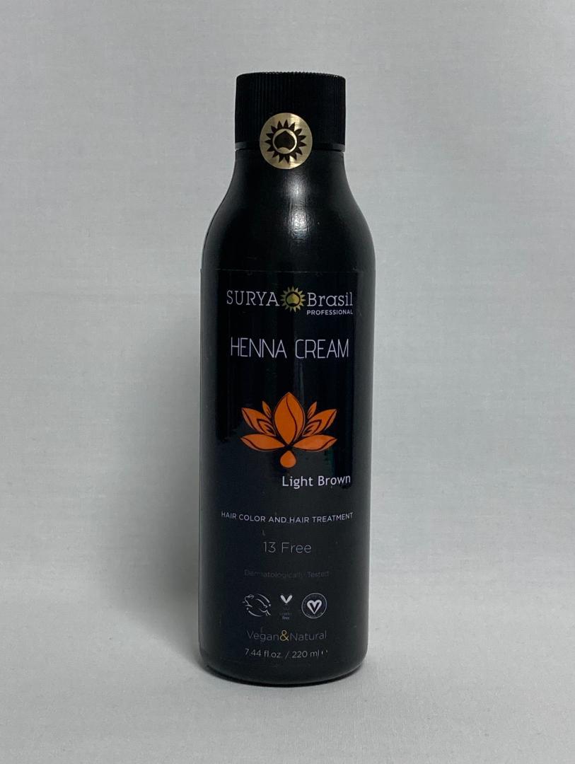 スーリヤヘアカラークリームライトブラウン220ml
